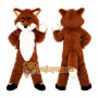 Brown Fox Mascot Costume