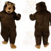 Brown Fur Boris Bear Mascot Costume