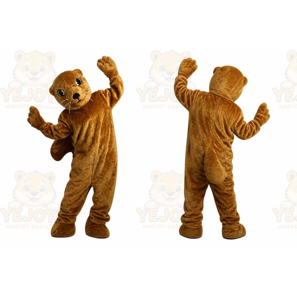 Brown Groundhog Gophers Mascot Costume for Adult