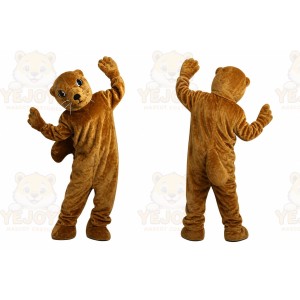Brown Groundhog Gophers Mascot Costume for Adult