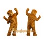 Brown Groundhog Gophers Mascot Costume for Adult