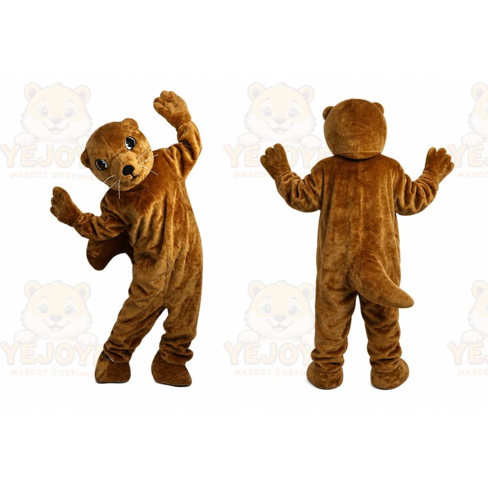 Brown Groundhog Gophers Mascot Costume