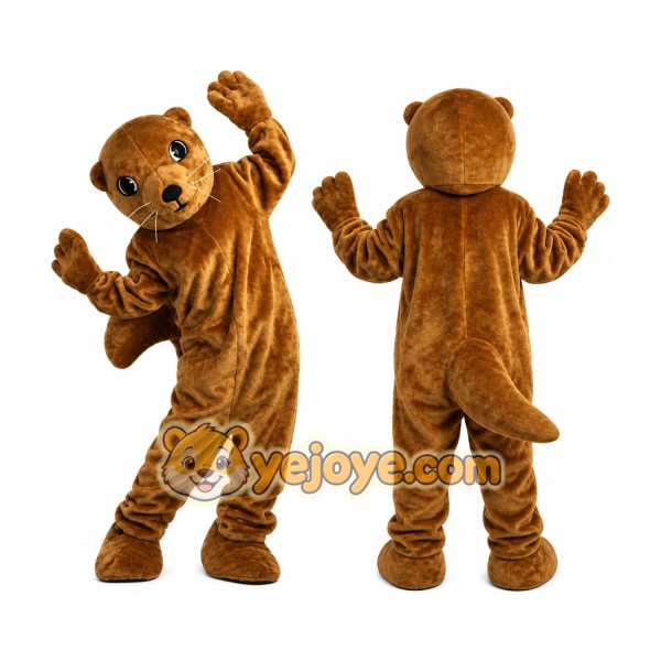 Brown Groundhog Gophers Mascot Costume