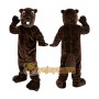 Brown Beaver Mascot Costume
