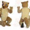 Brown Hamster Mascot Costume