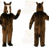 Brown Horse Lightweight Mascot Costume