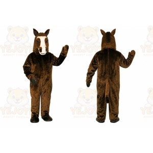 Brown Horse Lightweight Mascot Costume