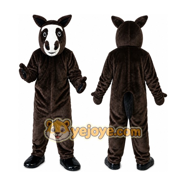 Brown Horse Mascot Costume