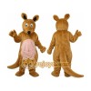Brown Kangaroo Mascot Costume