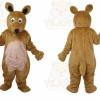 Brown Kangaroo Mascot Costume