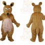 Brown Kangaroo Mascot Costume