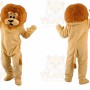 Brown Lion Mascot Costumes for Adults