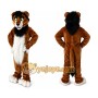 Brown Lion Mascot Costume