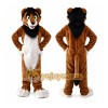 Brown Lion Mascot Costume