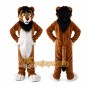 Brown Lion Mascot Costume