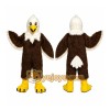 Brown Long-Haired Eagle Mascot Costume