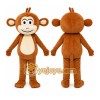 Brown Monkey Mascot Costume Brown Monkey Mascot Costume
