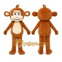 Brown Monkey Mascot Costume