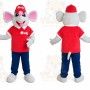 Brown Mouse Mascot Costume