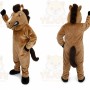 Brown Mustang Horse Mascot Costume