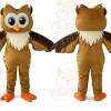 Brown Owl Mascot Costume for Adult