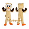 Brown Owl Mascot Costume Brown Owl Mascot Costume