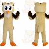 Brown Owl Mascot Costume