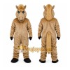 Brown Pepper Horse Mascot Costume Brown Pepper Horse Mascot Costume