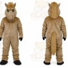Brown Pepper Horse Mascot Costume