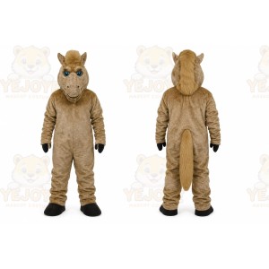 Brown Pepper Horse Mascot Costume