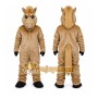 Brown Pepper Horse Mascot Costume