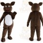 Brown Pig Mascot Costume