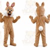 Brown Rabbit Mascot Costume