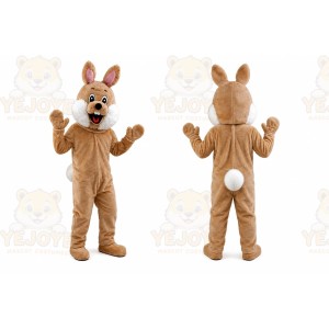 Brown Rabbit Mascot Costume