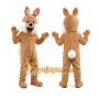 Brown Rabbit Mascot Costume