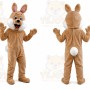 Brown Rabbit Mascot Costume