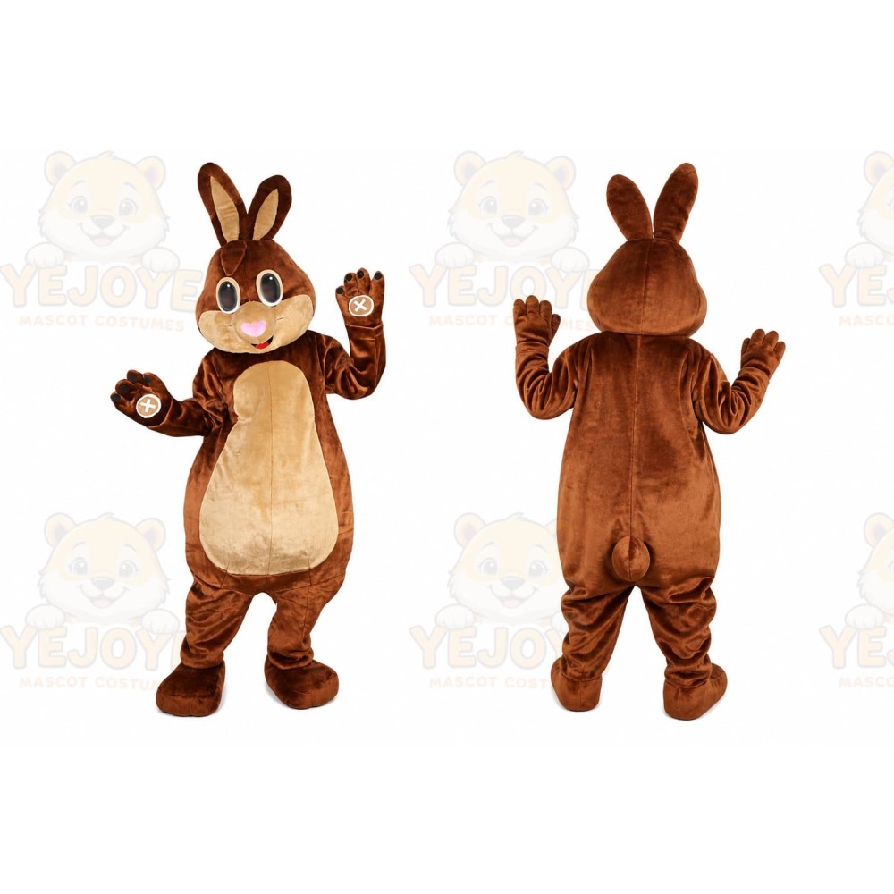 Brown Rabbit _ Bunny Mascot Costume for Adult
