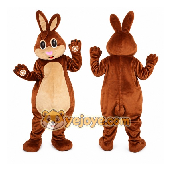 Brown Rabbit _ Bunny Mascot Costume for Adult