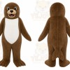 Brown Sea Lion Mascot Costume