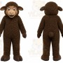 Brown Sheep Mascot Costume