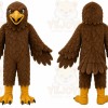 Brown Sport Eagle Mascot Costume for Adult