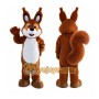 Brown Squirrel Mascot Costume Adult Cartoon Cosplay Costume
