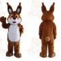 Brown Squirrel Mascot Costume Adult Cartoon Cosplay Costume