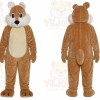Brown Squirrel Mascot Costume for Adult