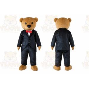 Brown Teddy Bear Mascot Costume