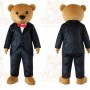 Brown Teddy Bear Mascot Costume