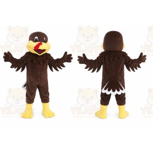 Brown Turkey Mascot Costume Adult Halloween Costume