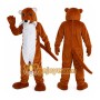 Brown Weasel Stoat Mascot Costume for Adult