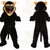 Brown Wildcat Tiger Mascot Costume