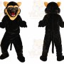 Brown Wildcat Tiger Mascot Costume